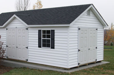 Garden Shed Options & Accessories reverse gables