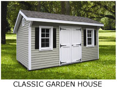 Compare Shed Styles - Classic Garden House