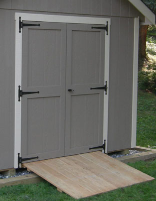 Garden Shed Options & Accessories ramps