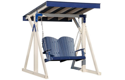 Outtoor Covered Free Standing Swing