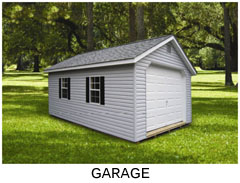 Compare Shed Styles - Garage